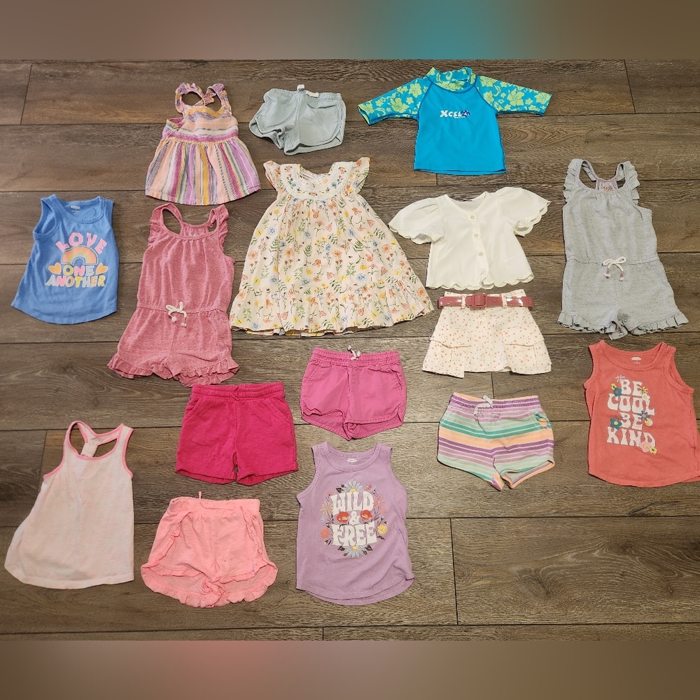 3T Girls Summer Clothes Lot